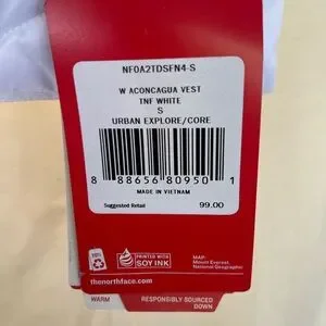 The North Face Women's Shiny White Vest